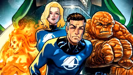 Los Cuatro Fantásticos de Marvel se reúnen frente al Doctor Doom
