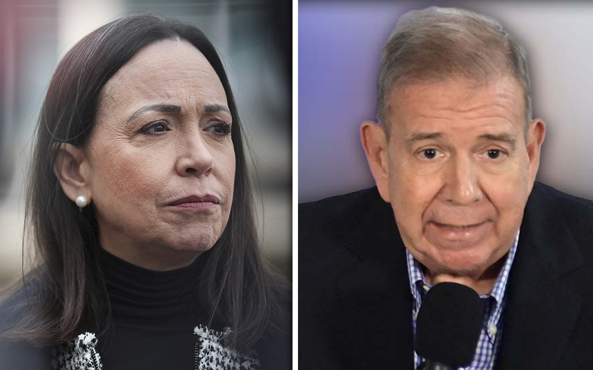 Machado y González niegan participar en mecanismo de diálogo con el oficialismo venezolano