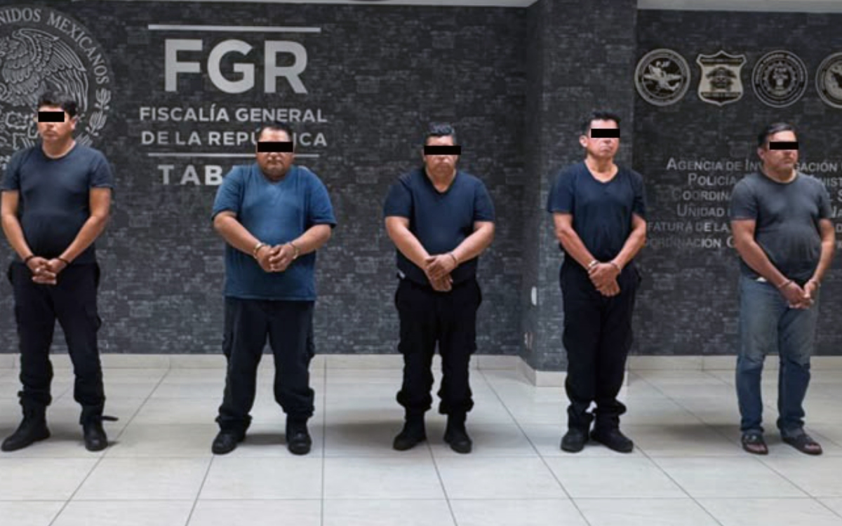 Operativo Enjambre en Tabasco: Caen seis policías
