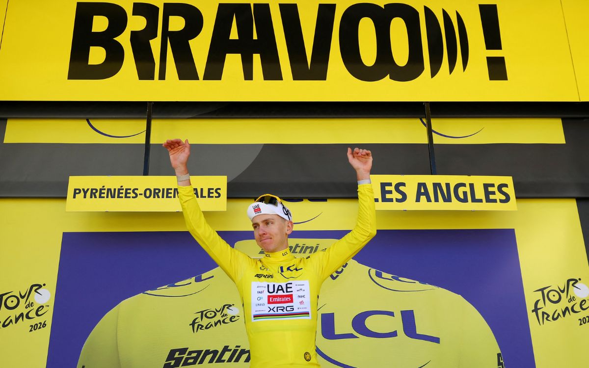 Pogacar gana la tercera etapa del Tour de Francia y arrebata el amarillo a Vingegaard