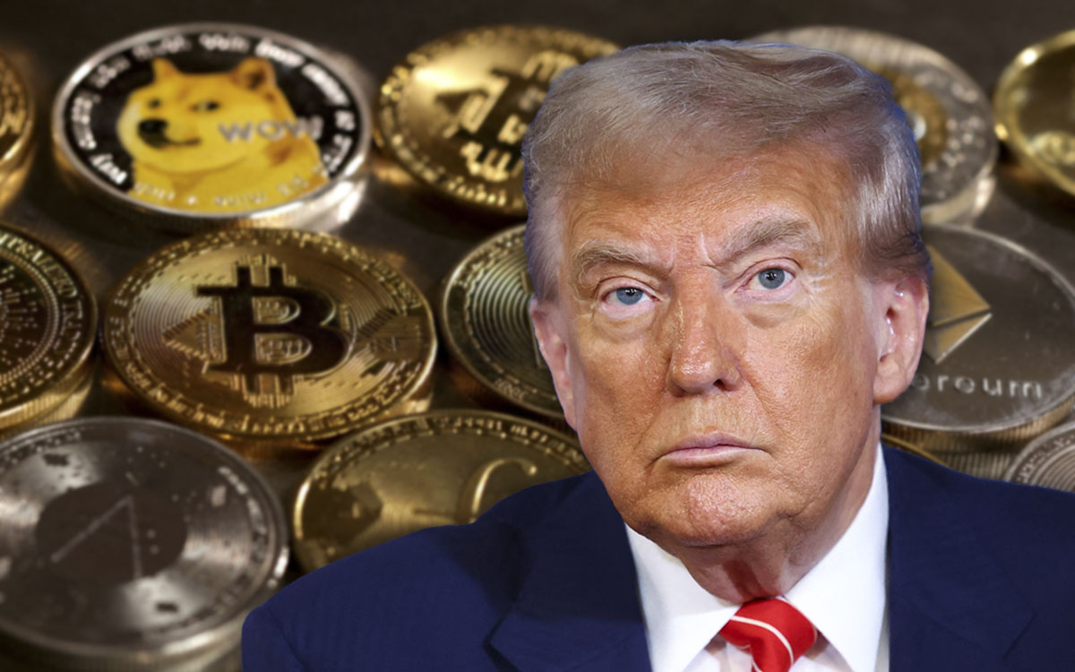 Trump reporta más de mil millones de dólares en ingresos por criptomonedas, según informe financiero