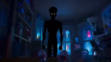 El monstruo en The Spider Within - Una historia de Spider-Verse