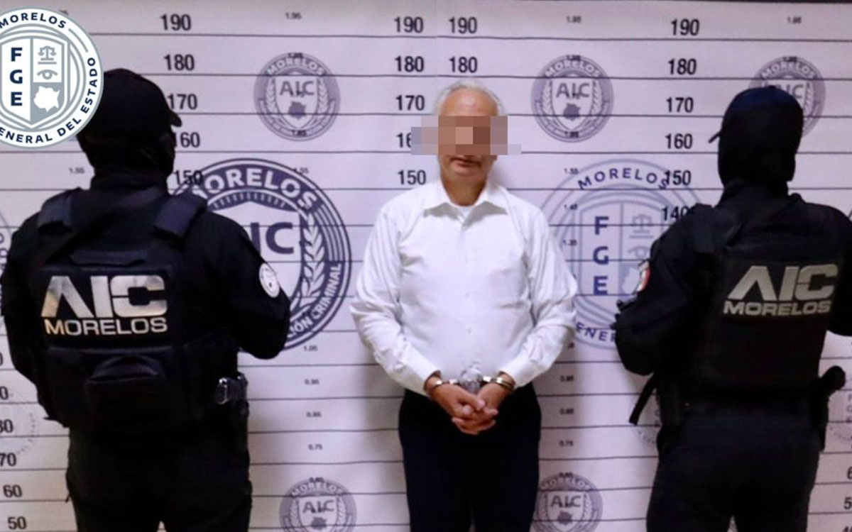 Víctor Rodríguez, exdirector de Pemex, ingresa a Fiscalía de Morelos en espera de audiencia inicial