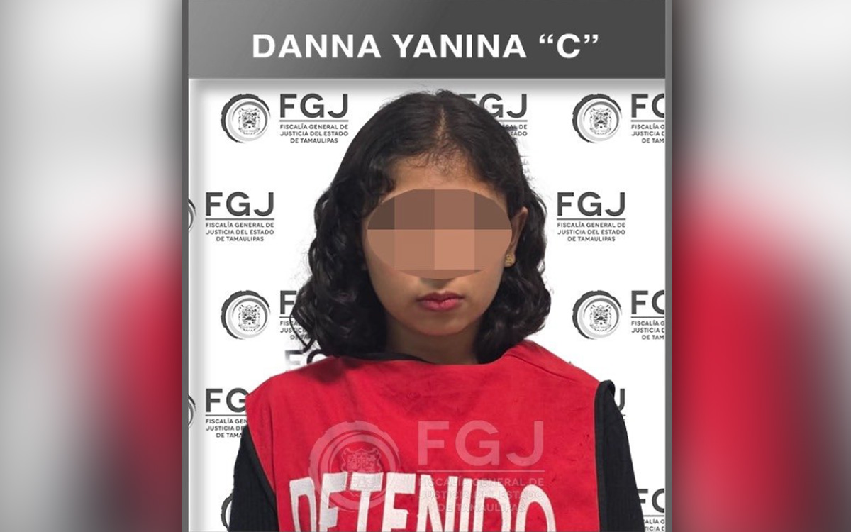 Vinculan a proceso a Danna Yanina por el feminicidio de Dafne en Tamaulipas