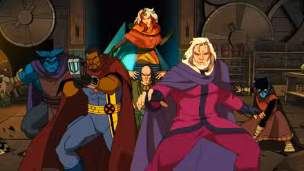 Los X-Men en el pasado en X-Men '97 temporada 2