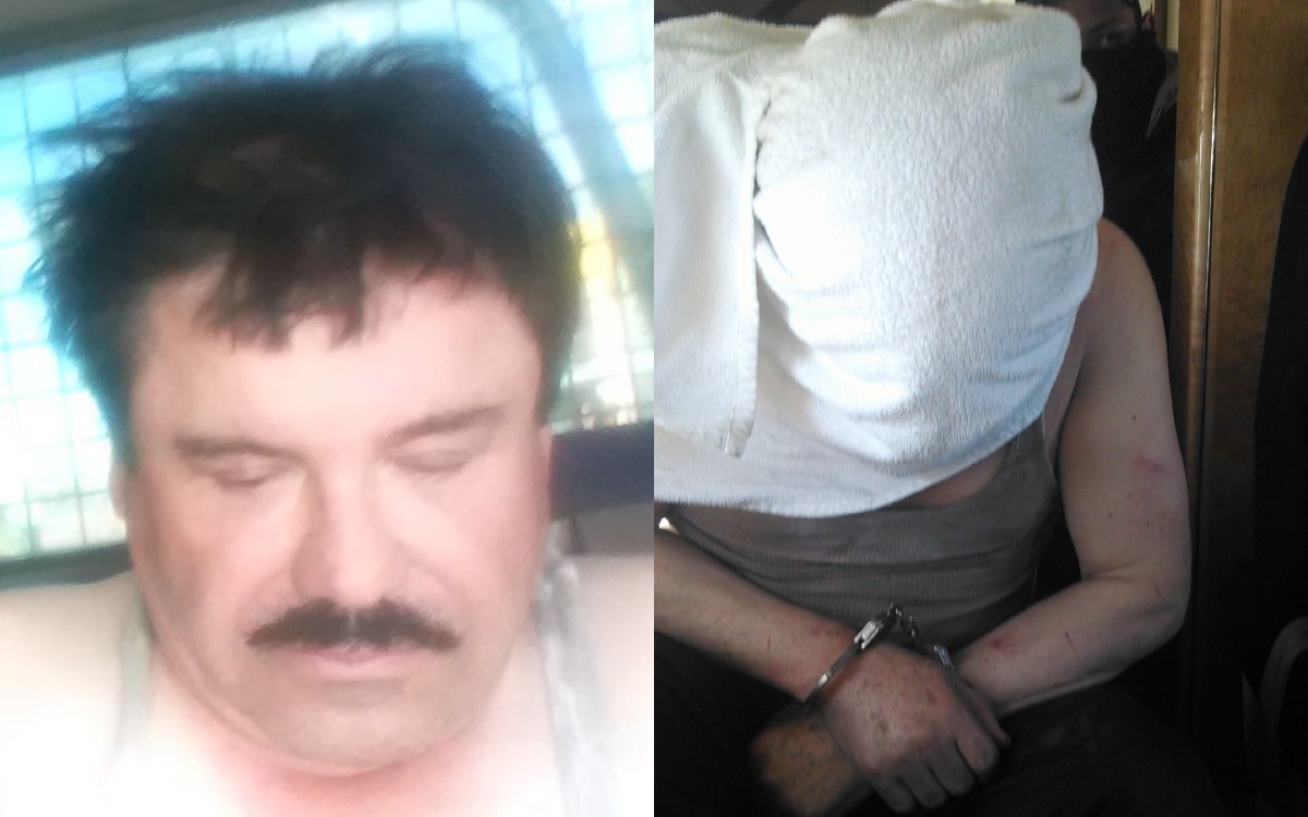 'El Chapo' Guzmán: cuatro videos del día de su captura