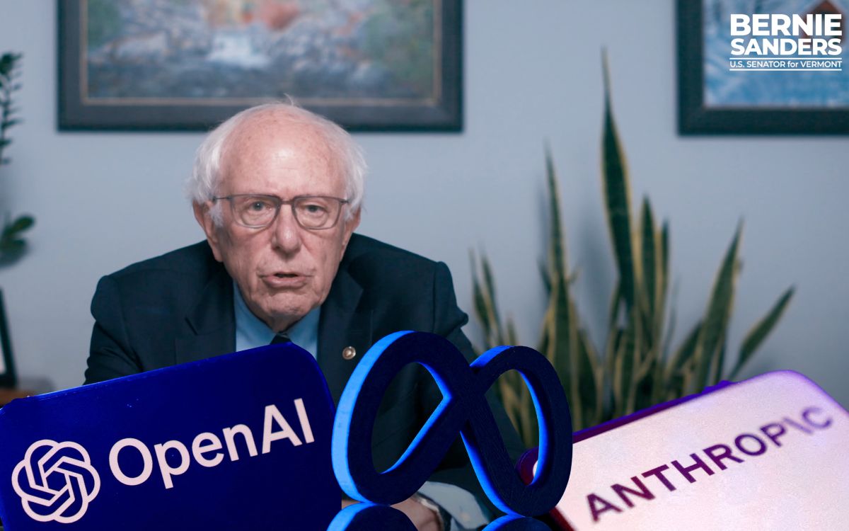'Evento cataclísmico': Sanders alerta sobre riesgos de IA