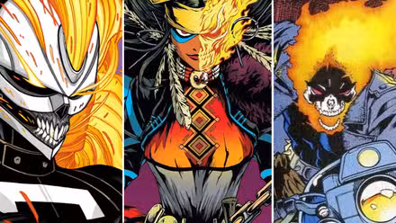 Robbie Reyes, Spirit Rider y Naomi Kale. 