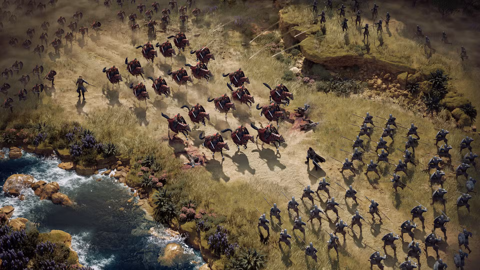 La imagen muestra la jugabilidad de Game of Thrones: War for Westeros
