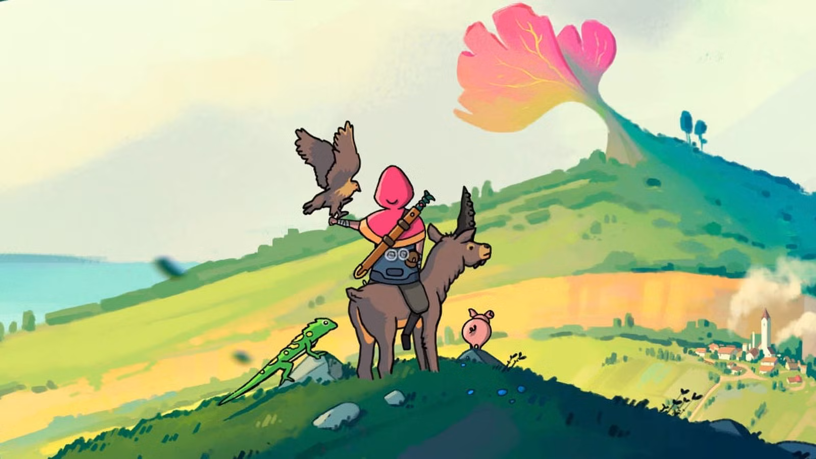 Zelda, Pokémon y Stardew Valley chocan en un nuevo y enorme juego de rol de mundo abierto