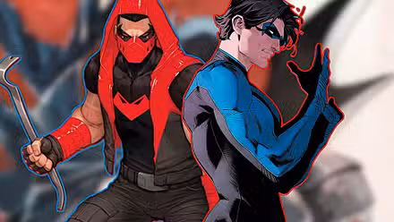 Nightwing y Caperucita Roja 