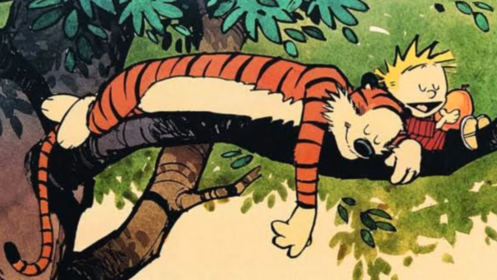 41 años después, la primera tira de Calvin y Hobbes sigue siendo esencialmente perfecta