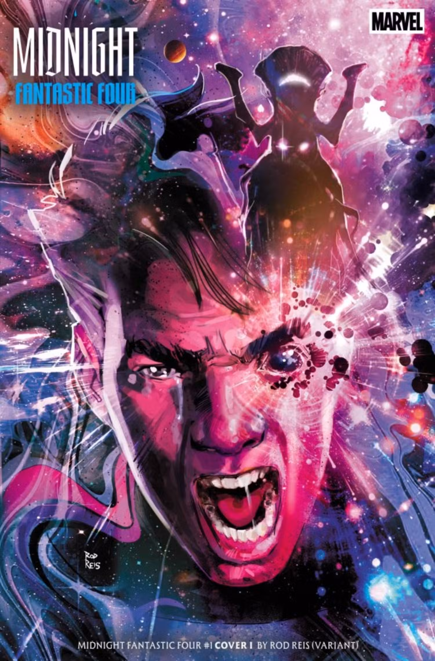 Portada de Medianoche Los Cuatro Fantásticos #1