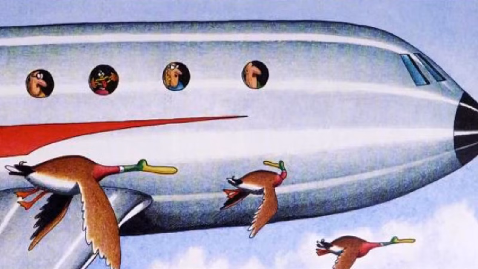7 cómics impecables de Far Side ambientados en aviones