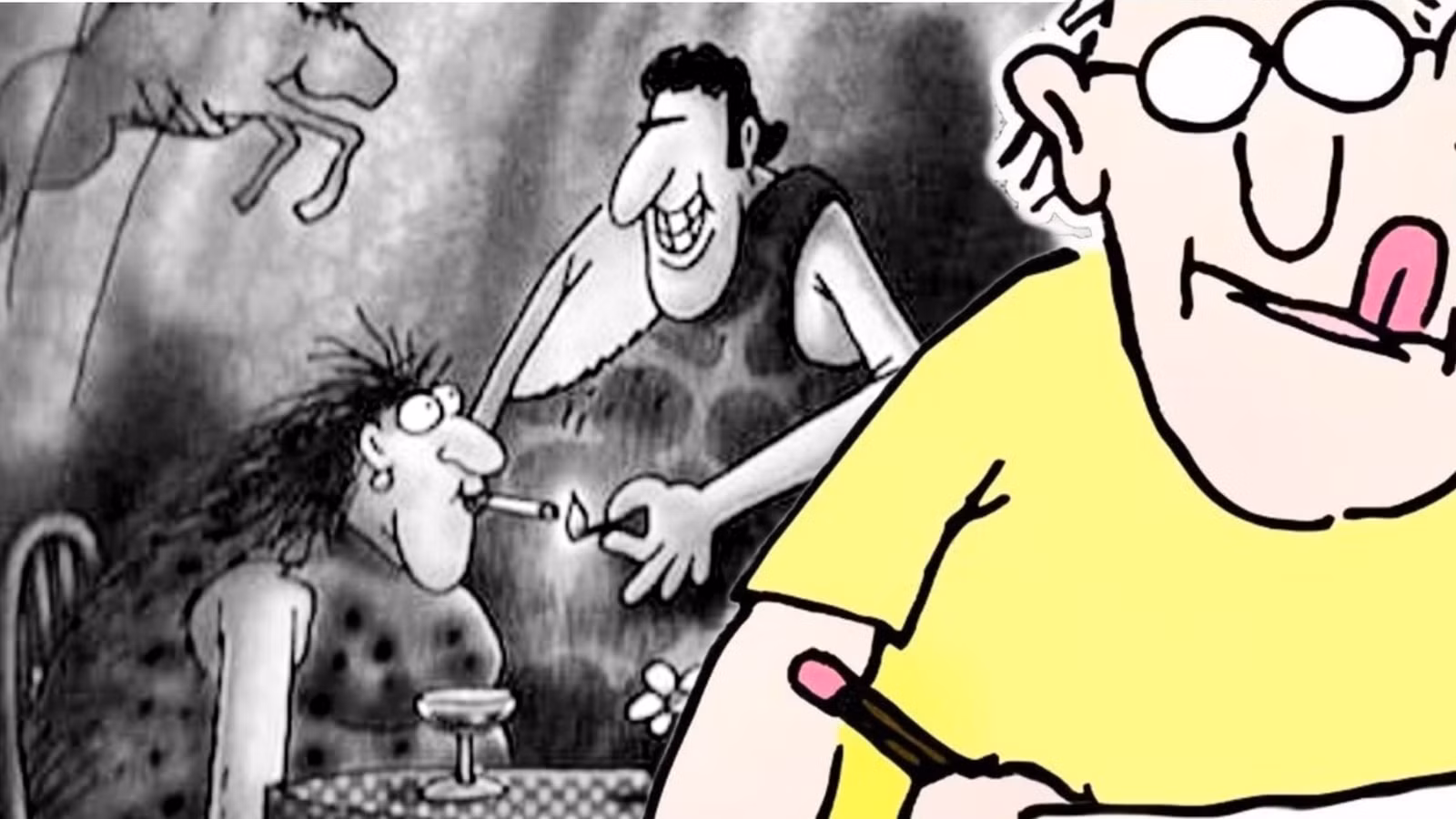 6 cómics inolvidables de Far Side ambientados en cuevas