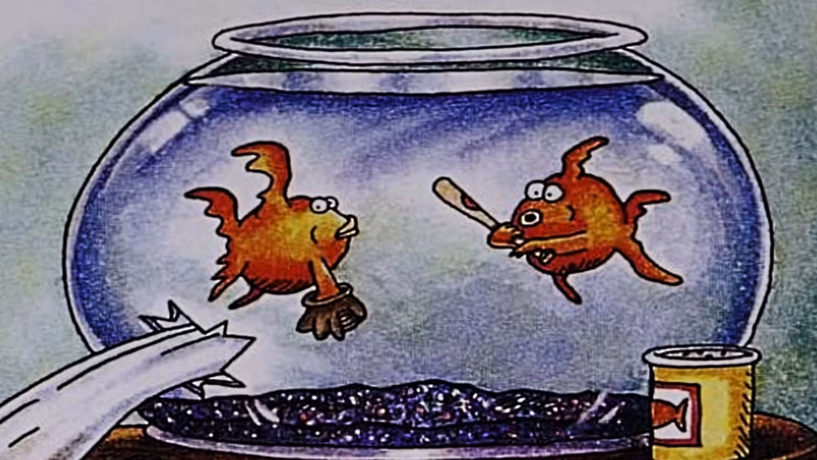 6 cómics inolvidables de Far Side protagonizados por Fish