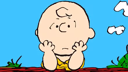Golpe emocional de Charlie Brown en el cómic Peanuts 