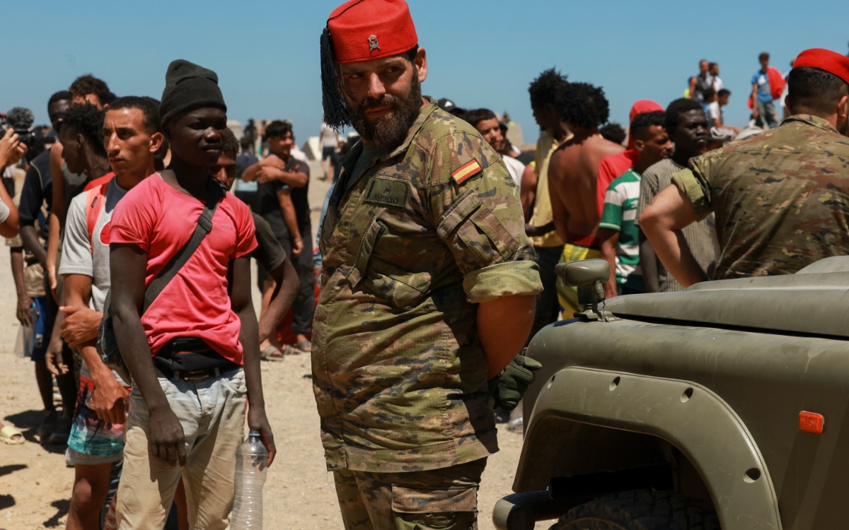 Al menos 72 migrantes murieron intentando entrar a Ceuta desde Marruecos