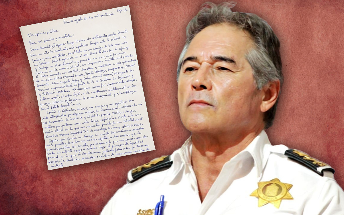 Bermúdez Requena afirma que es inocente y acusa una 'persecución política o mediática'