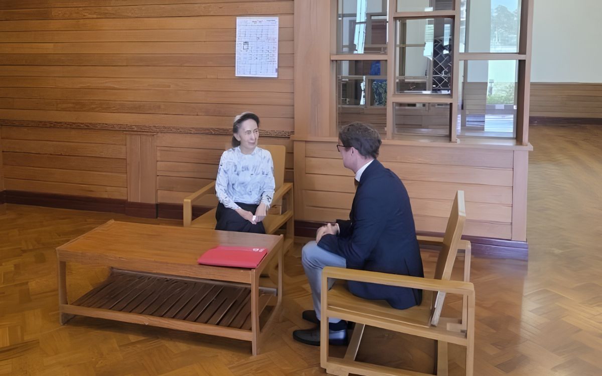 Difunden primera prueba de vida de Aung San Suu Kyi desde 2021