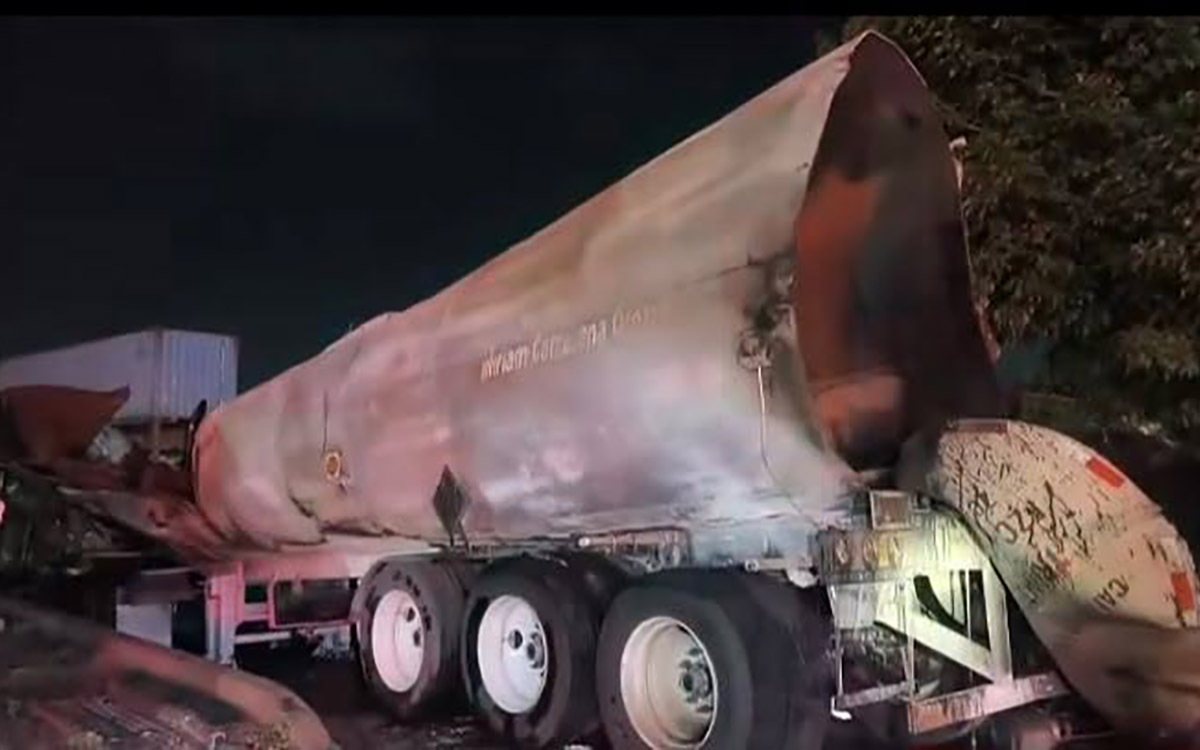 Explosión de pipa deja cuatro muertos en Tlaquepaque, Jalisco