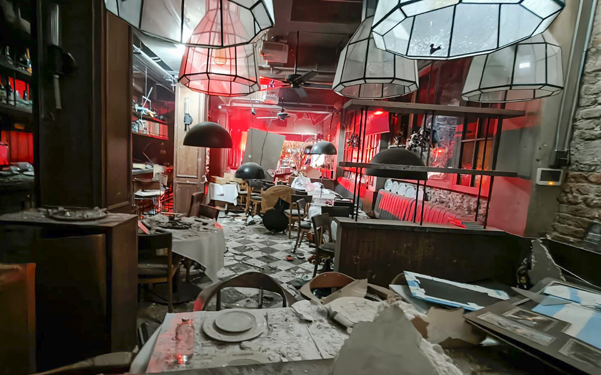 Explosión por acumulación de gas en restaurante de la Roma deja 13 lesionados