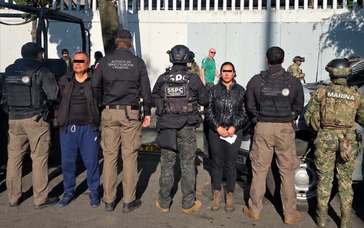Federales detienen a cuatro de la Fiscalía mexiquense por extorsión y secuestro exprés