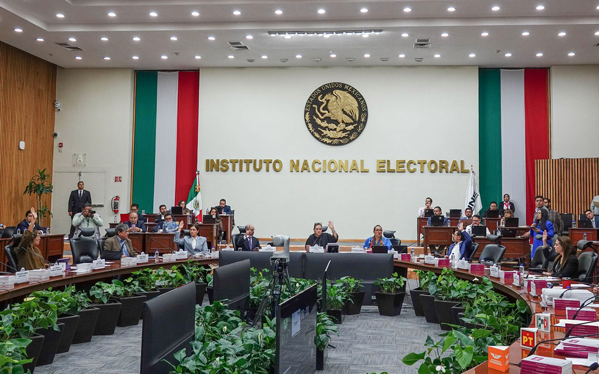 INE aprueba anteproyecto de 47 mil mdp para 2027
