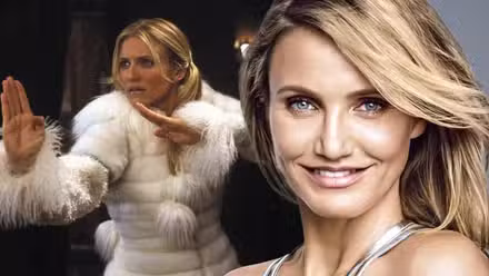 Imagen fusionada de Cameron Diaz en Los ángeles de Charlie