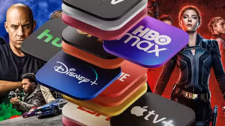 Servicios de streaming Disney plus Apple TV Hulu Netlfix Viuda negra Rápido y furioso 9