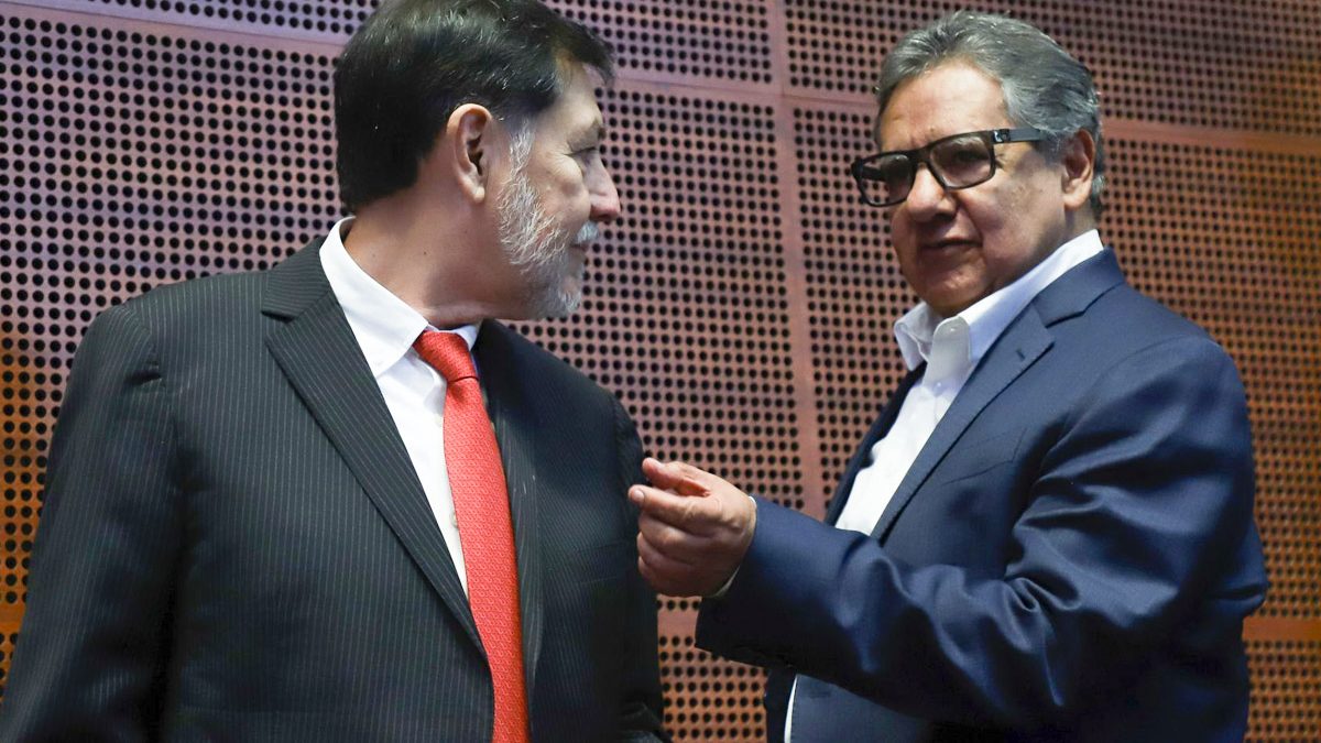 Noroña acusa 'connivencia' con la oposición en elección de Higinio Martínez
