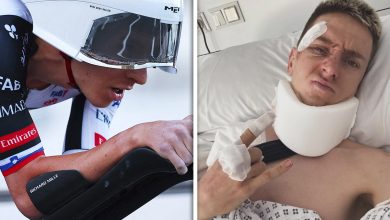 Pogacar será operado en Barcelona tras sufrir conmoción cerebral y fracturas en la Vuelta