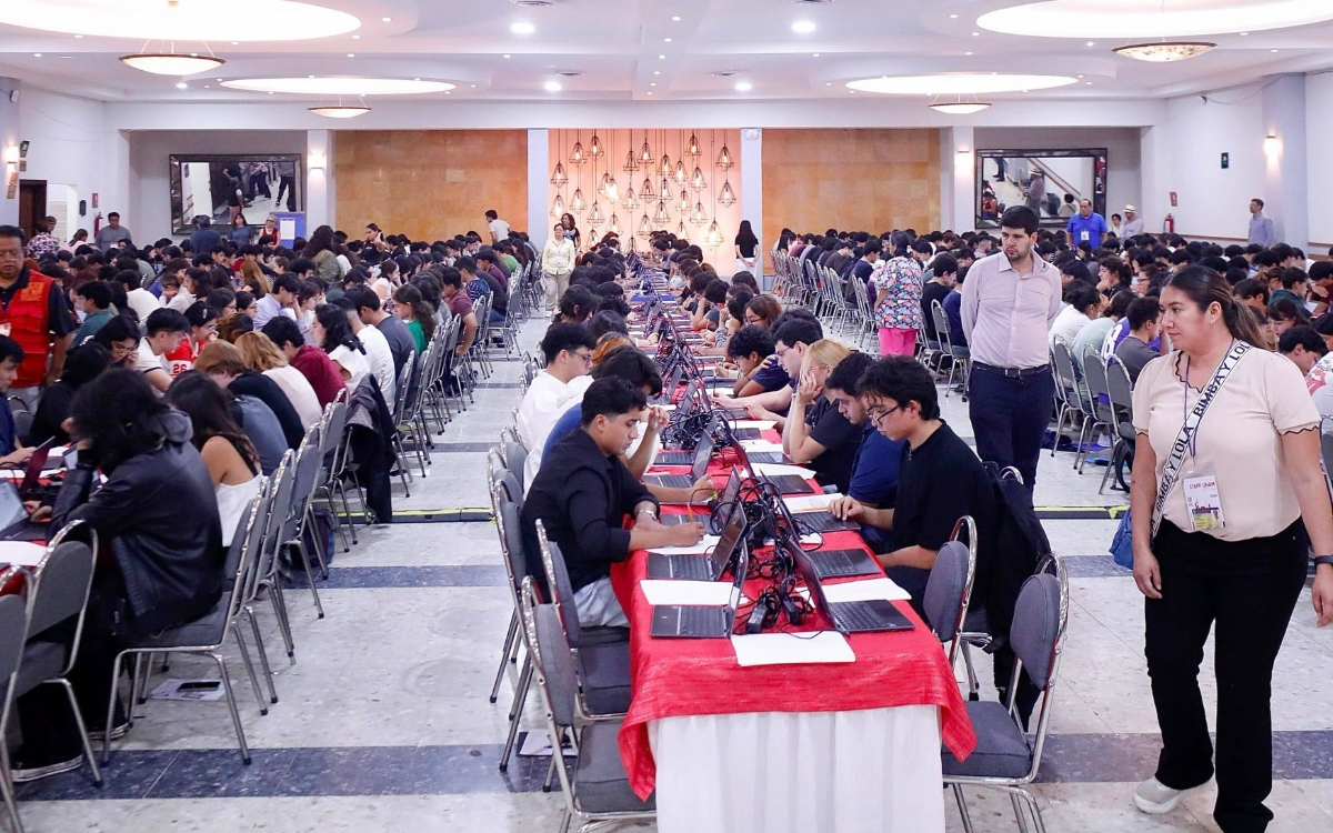 Primera jornada del examen presencial de la UNAM concluye en León
