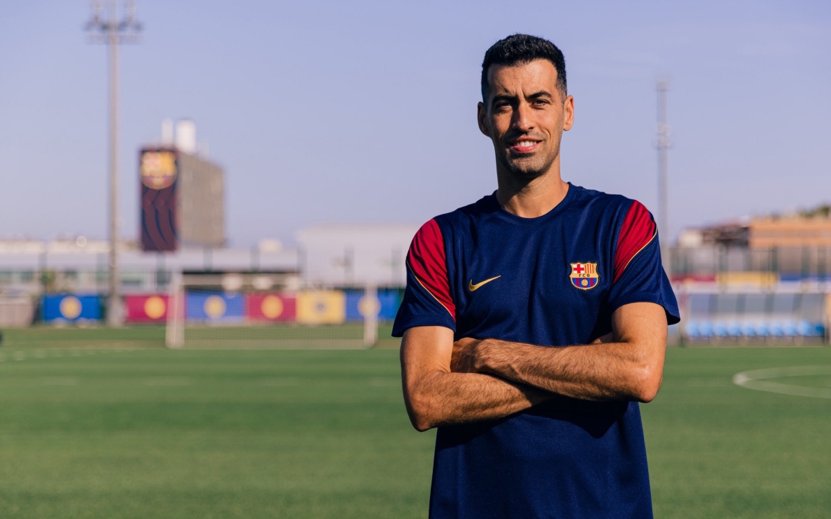 Sergio Busquets es nuevo asistente técnico en el Barca Atlètic