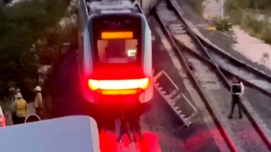 Tren Maya descarrila en Campeche con 123 pasajeros