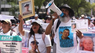 ‘Hagámosles visibles’, familias de desaparecidos marchan en el país
