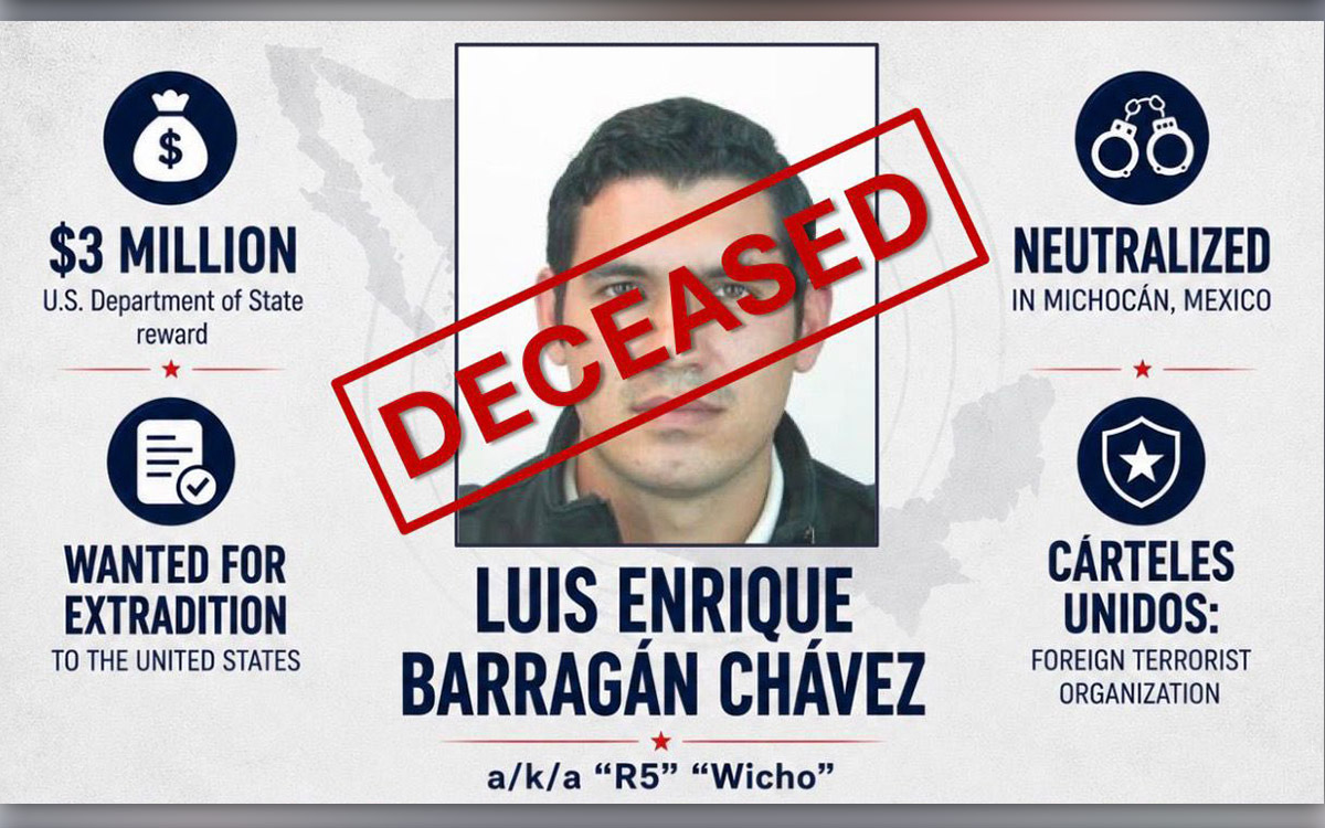 'Serán encontrados y rendirán cuentas': embajador de EE.UU. tras muerte del ‘R5’ en Michoacán