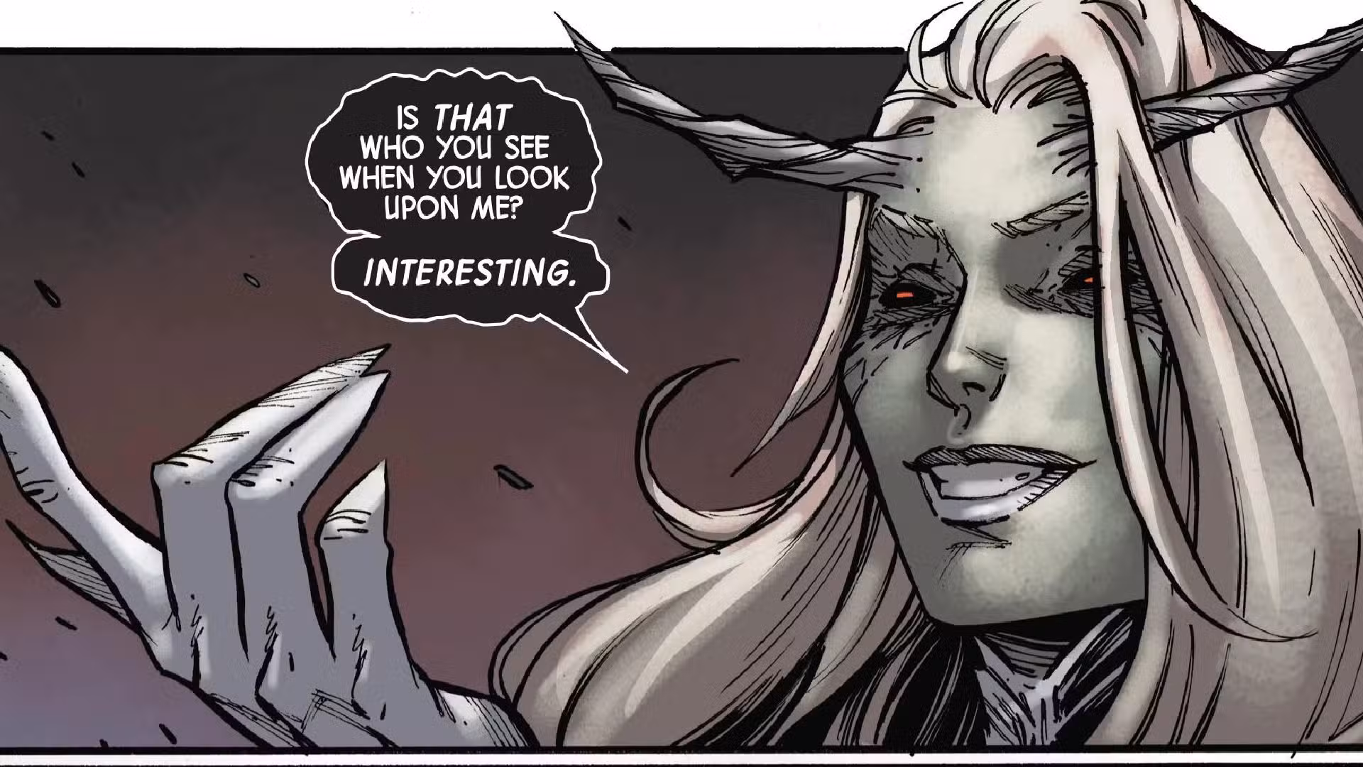 Emma Frost de X-Men transformada en demonio 2