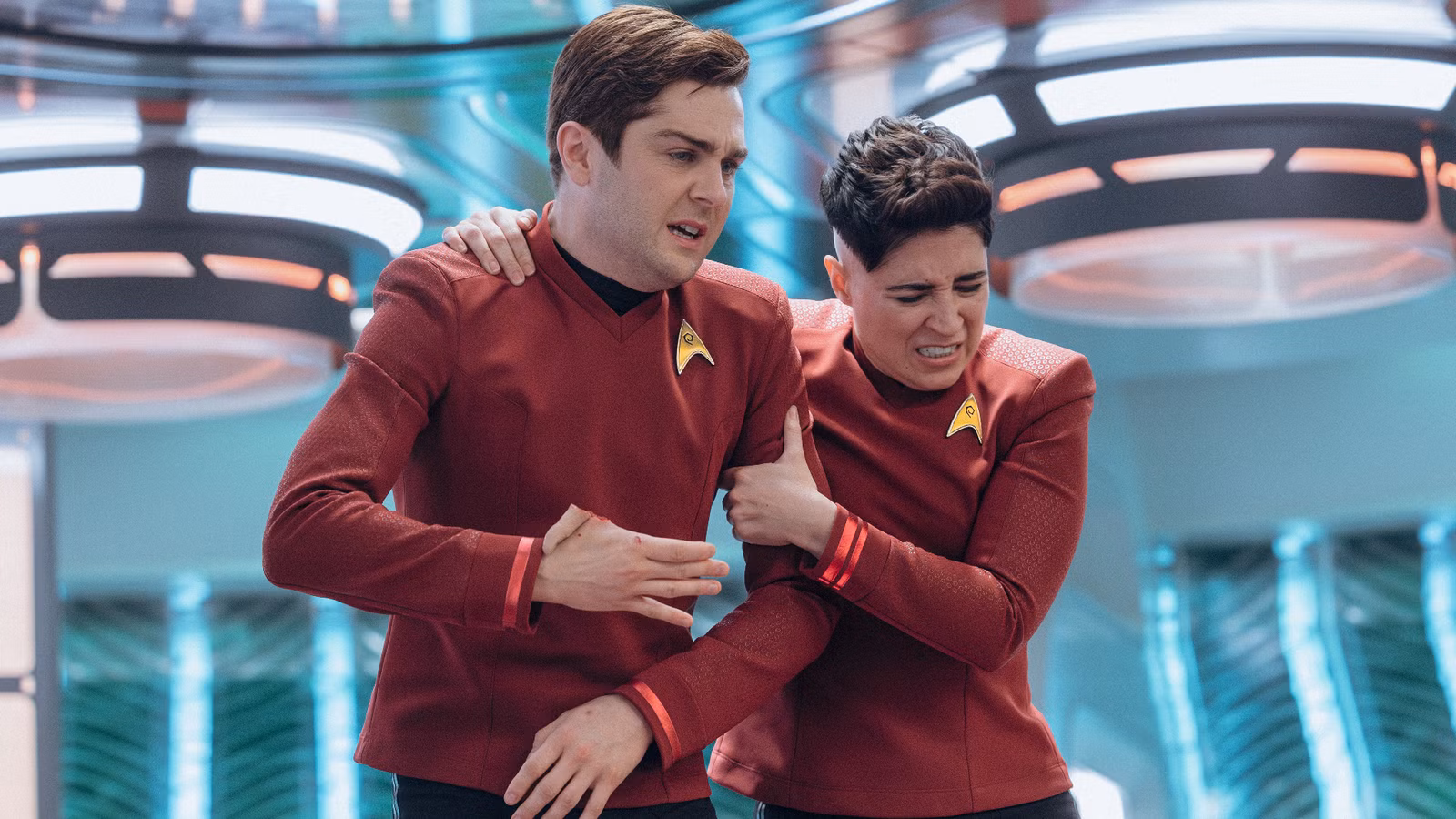 Scotty no conoce su futuro en Star Trek, pero Strange New Worlds no puede dejar de bromear sobre ello
