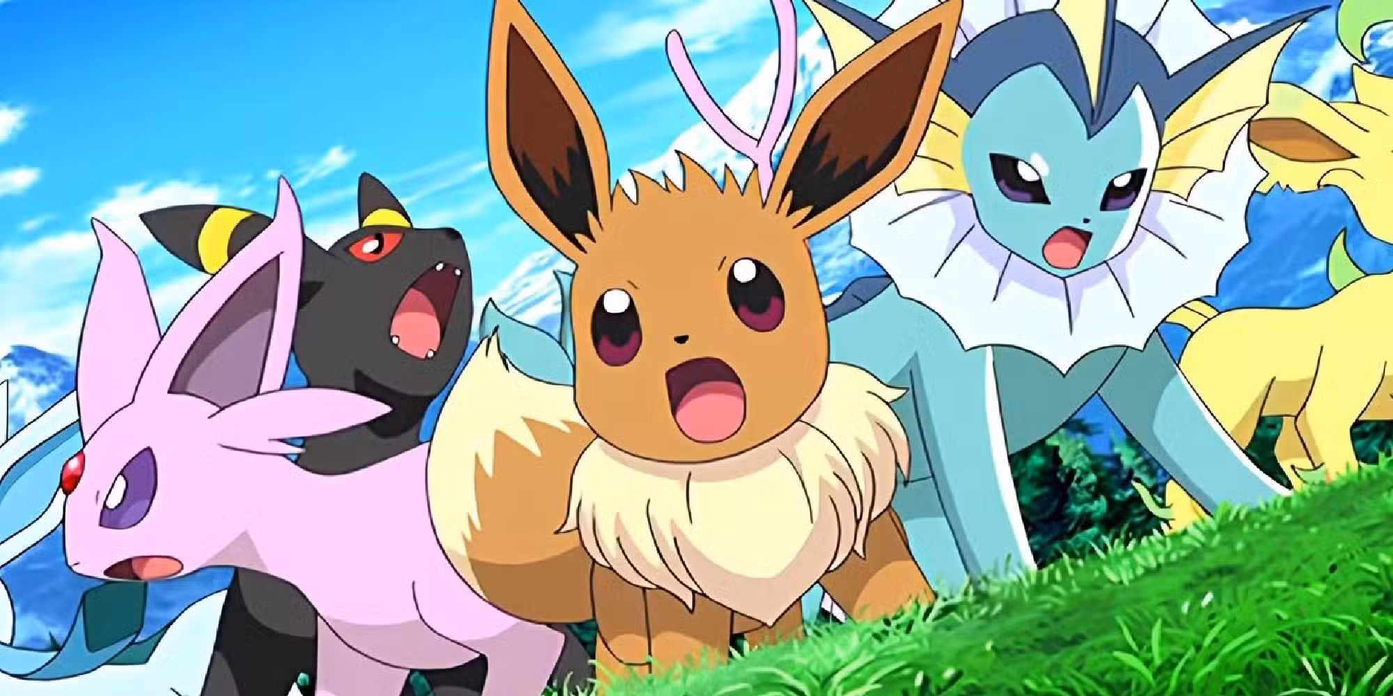 Pokémon Eevee y Eeveelutions