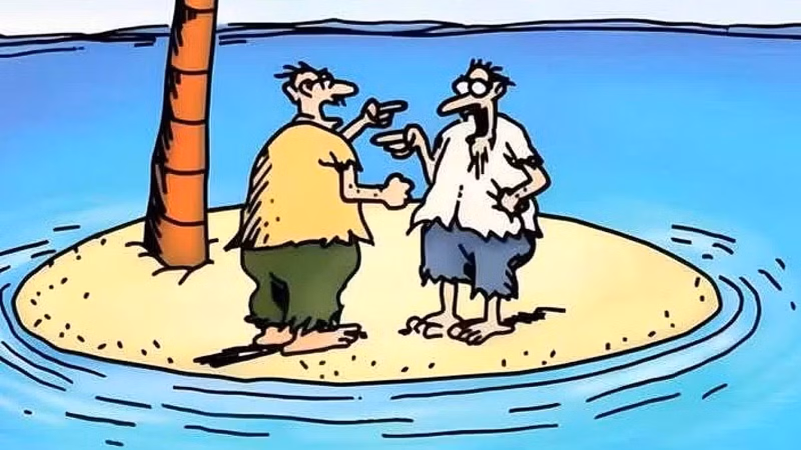 6 cómics de Far Side ambientados en islas desiertas que son 10/10 perfectos