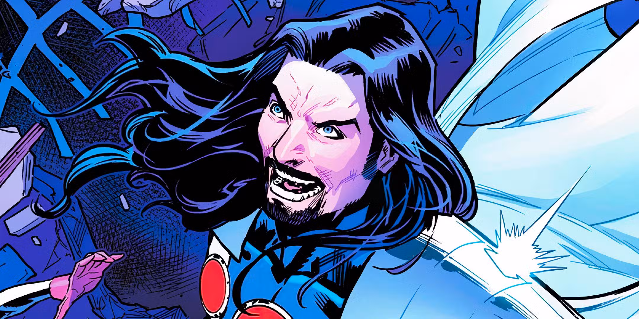 Graviton sonriendo en Marvel Comics
