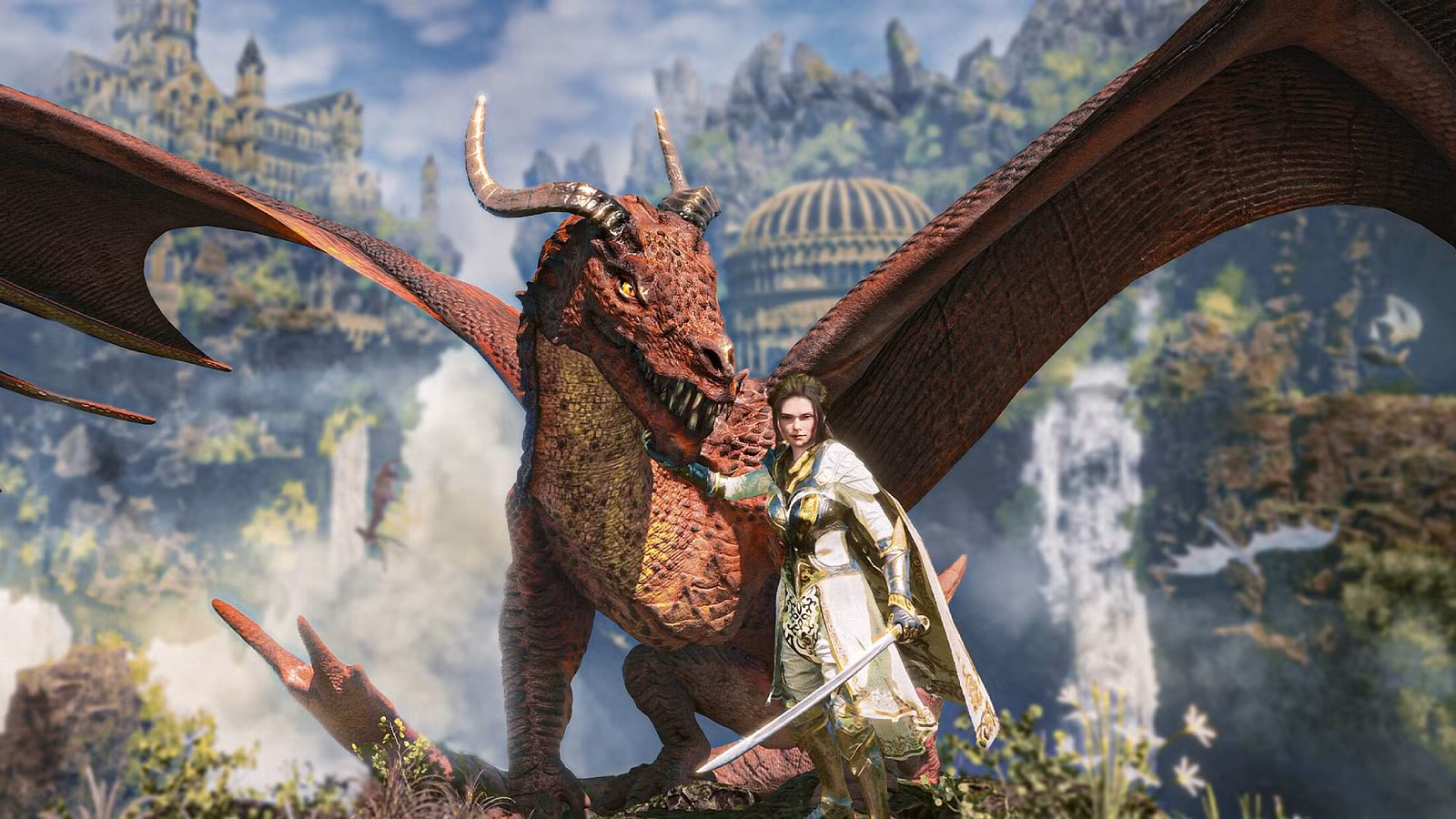 Cómo entrenar a tu dragón se encuentra con Zelda en un nuevo juego de rol de fantasía