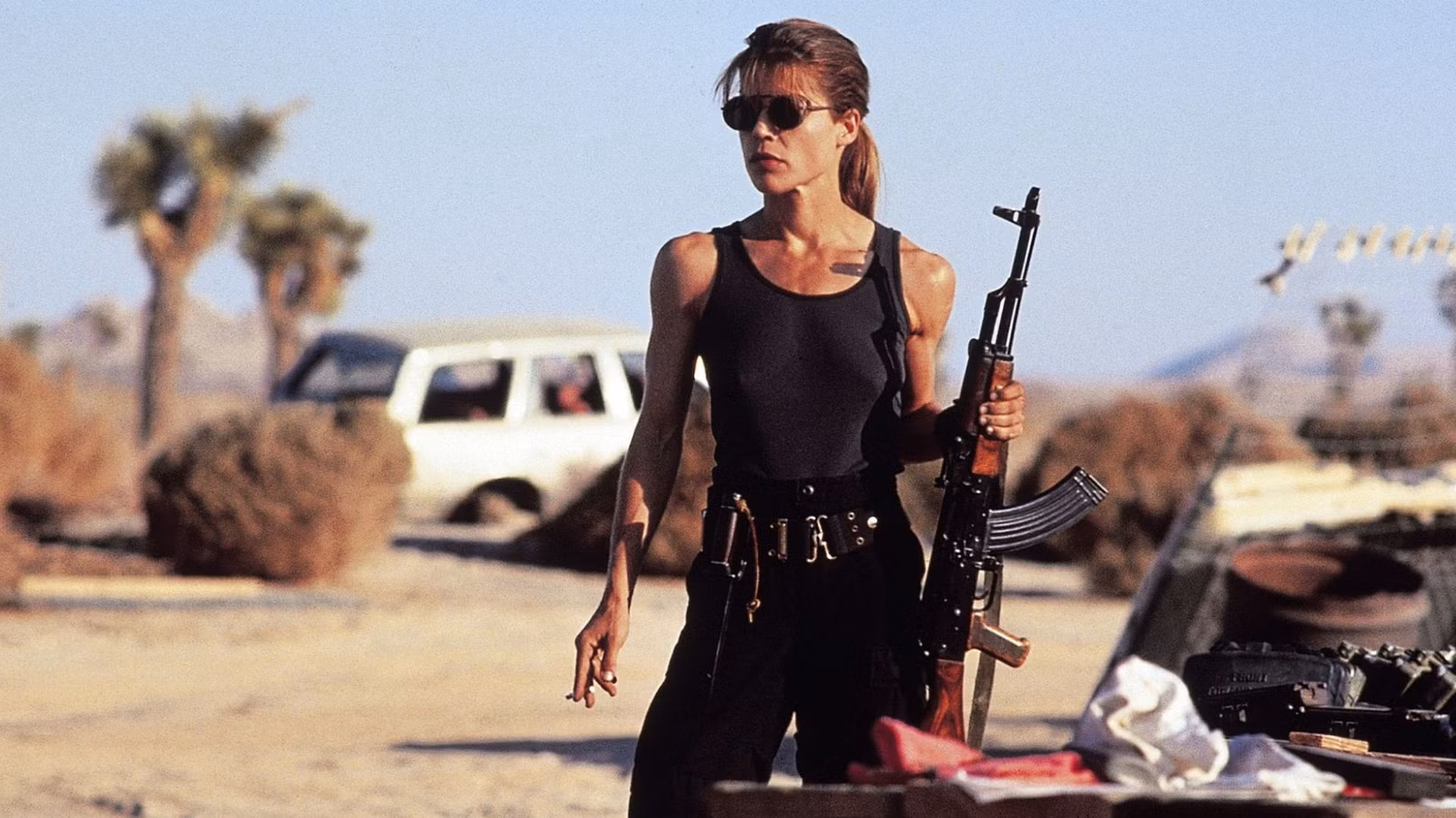 Terminator se encuentra con Die Hard y Halloween en el nuevo thriller de ciencia ficción de A24 que debes ver
