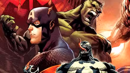 El Capitán América, Hulk y Venom se reúnen en el arte de Marvel Comics
