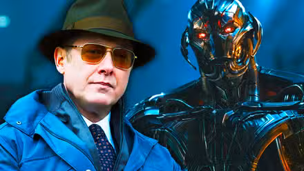James Spader como Raymond Reddington en The Blacklist y Ultron en Avengers: Age of Ultron.