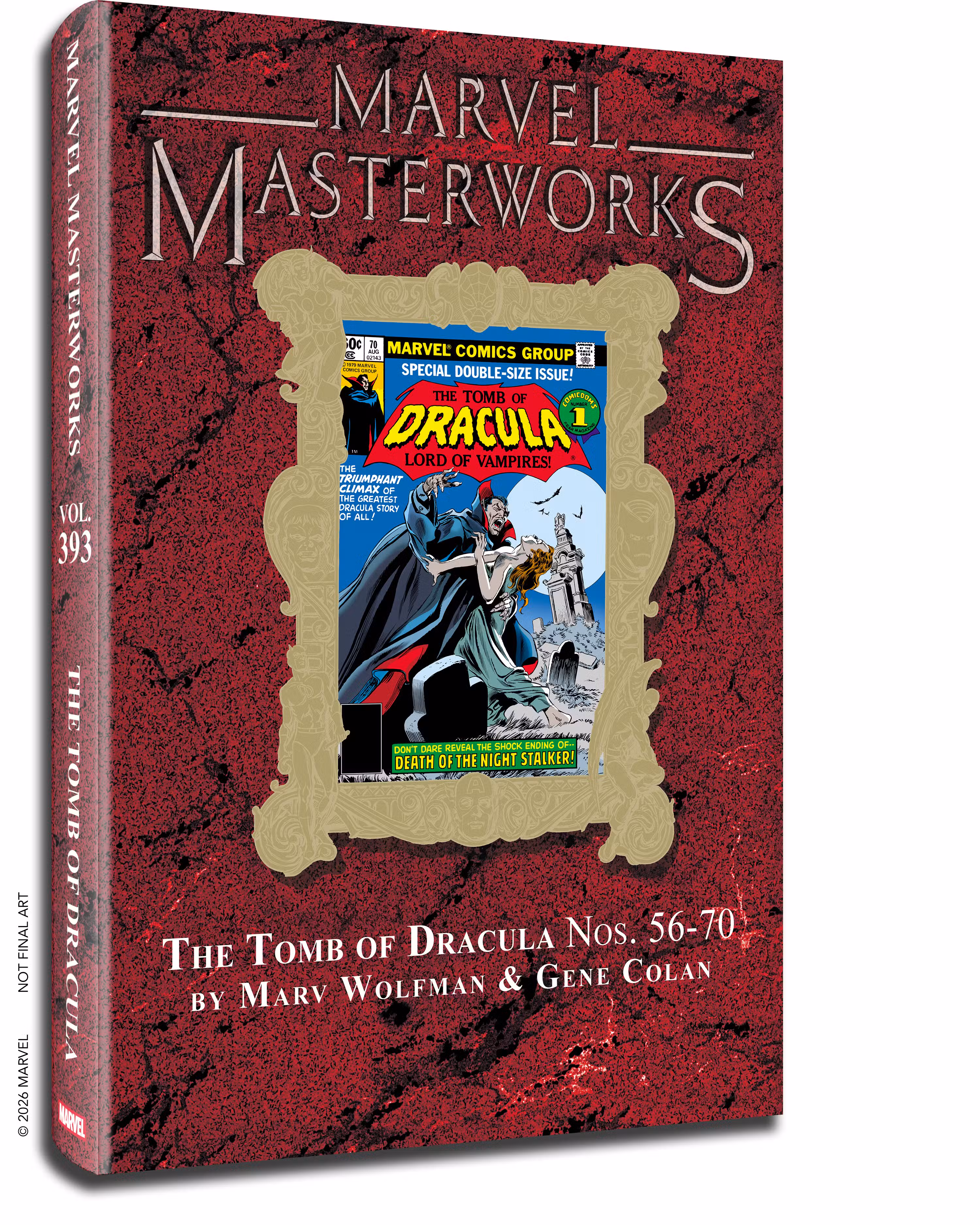 La Tumba de Drácula Marvel Masterworks PORTADA 2