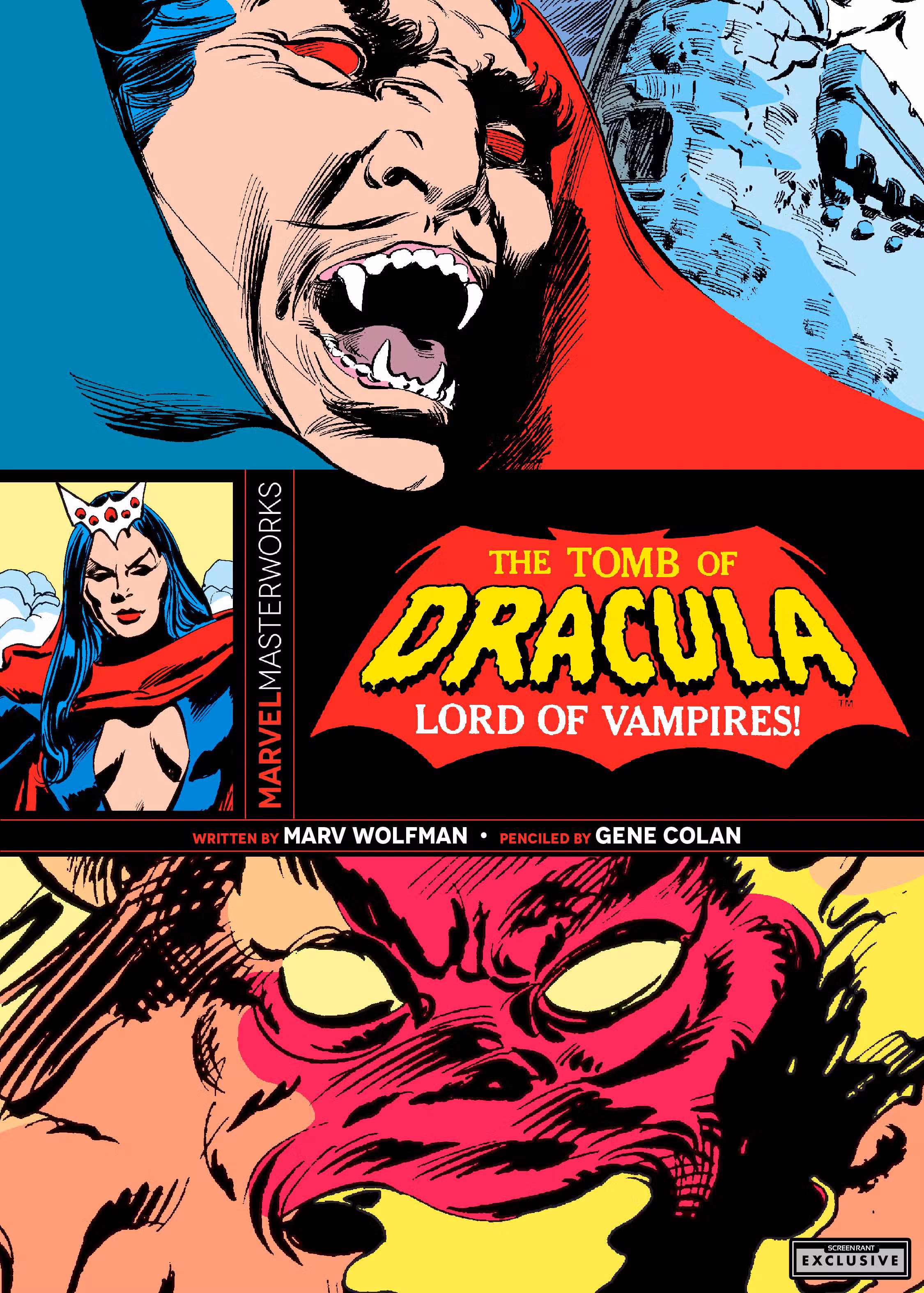 La Tumba de Drácula Marvel Masterworks PORTADA 3