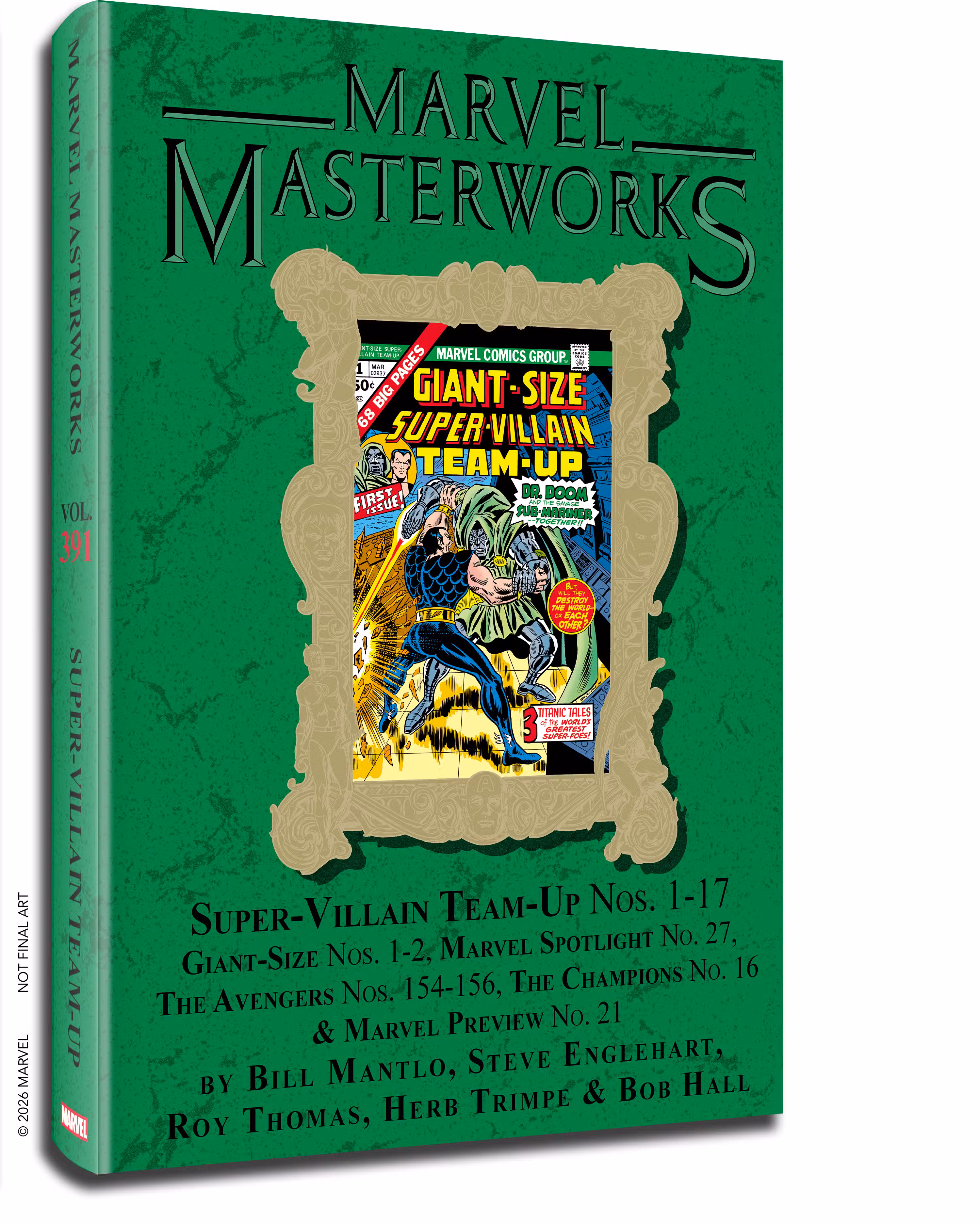 Súper Villano Team Up Marvel Masterworks PORTADA 2