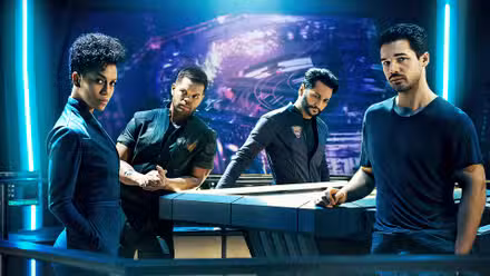 El elenco principal de The Expanse